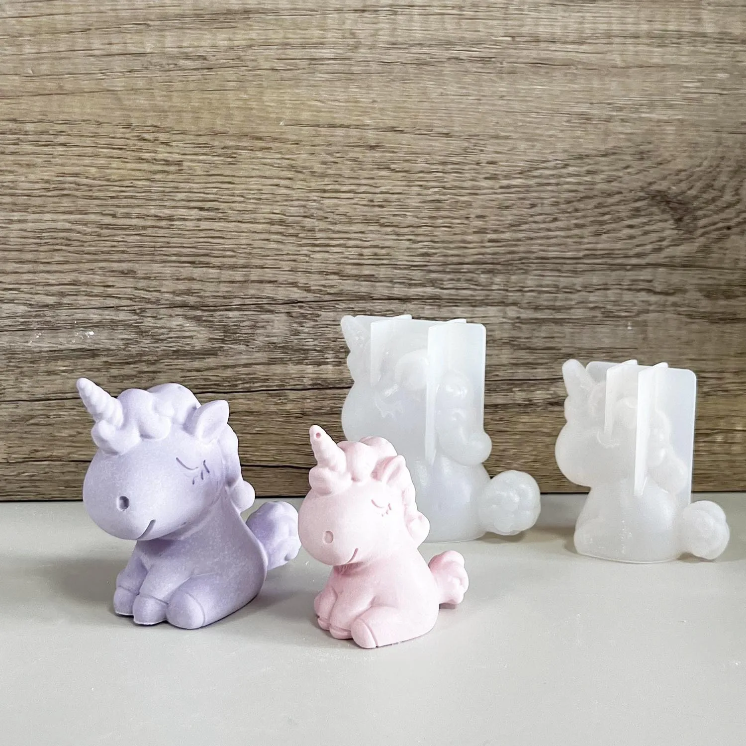 Candle Making Factory - 3D เรขาคณิตซิลิโคนยูนิคอร์นแมวกวางหมีแม่พิมพ์สบู่เทียน Make Clay พลาสเตอร์เรซิ่นหัตถกรรมแม่พิมพ์เค้กตกแต่งเบเกอรี่เครื่องมือ