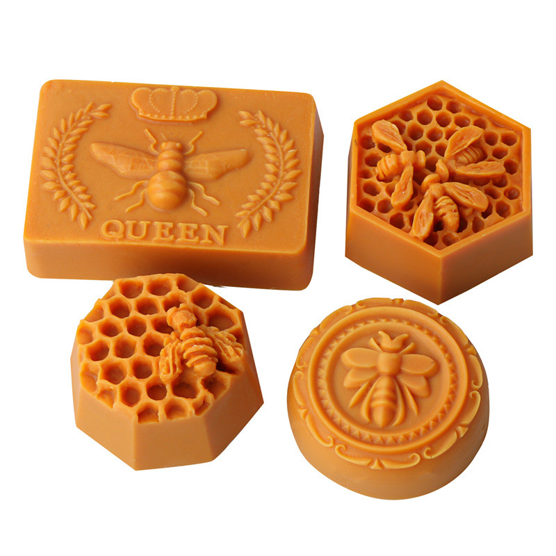 Candle Making Factory - 3D Flying Bee Honeycomb เทียนแม่พิมพ์ซิลิโคน Handcraft
