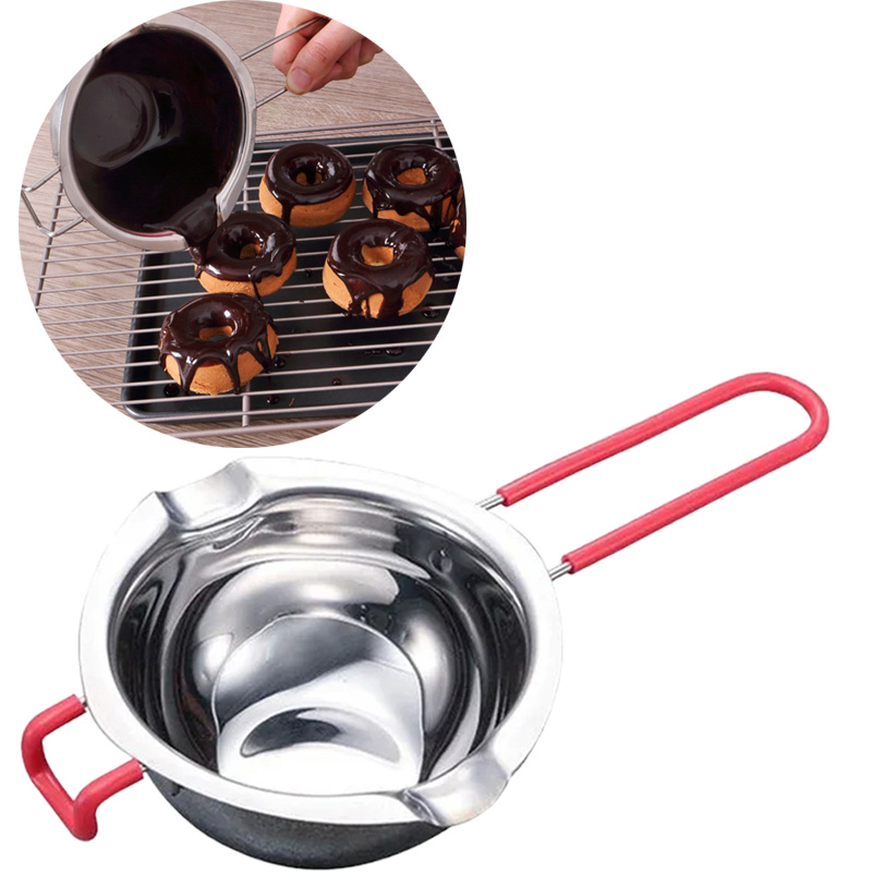 Candle Making Supplies - สแตนเลสสตีลขี้ผึ้งละลายหม้อยาวเทียนหอมสบู่ช็อกโกแลตเนยสบู่แฮนด์เมดทํา Supply DIY หัตถกรรมเครื่องมือ