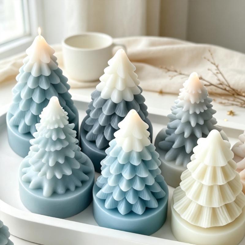แม่พิมพ์ซิลิโคนต้นคริสต์มาสขนา - Candle Making Diy บทวิจารณ์และราคา
