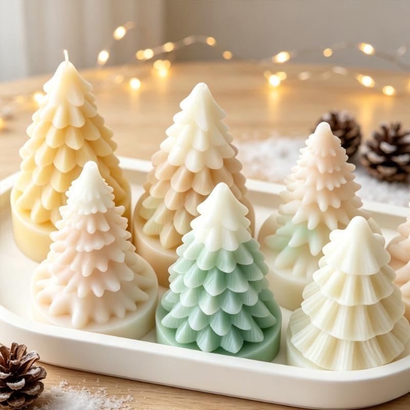 แม่พิมพ์ซิลิโคนต้นคริสต์มาสขนา - Candle Making Diy บทวิจารณ์และราคา