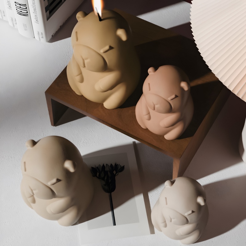 Capybara พุดดิ้งเบเกอรี่แม่พิม - Candle Making Diy บทวิจารณ์และราคา