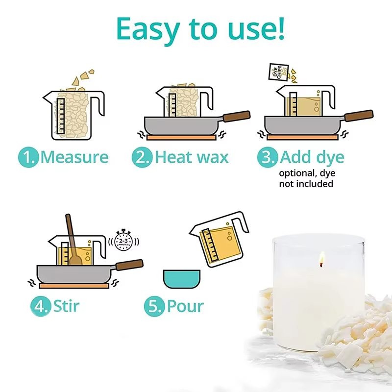 1 กก./500/250/100 กรัม ขี้ผึ้ง - Candle Making Supplies บทวิจารณ์และราคา