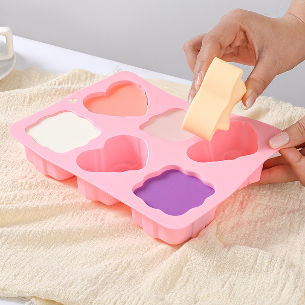 รูปหัวใจสแควร์แม่พิมพ์ซิลิโคน  - Candle Making Easy บทวิจารณ์และราคา