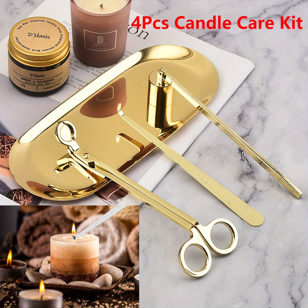 4 ชิ้น/เซ็ตหรูหราเทียนชุดดูแลส - Candle Making Supplies บทวิจารณ์และราคา