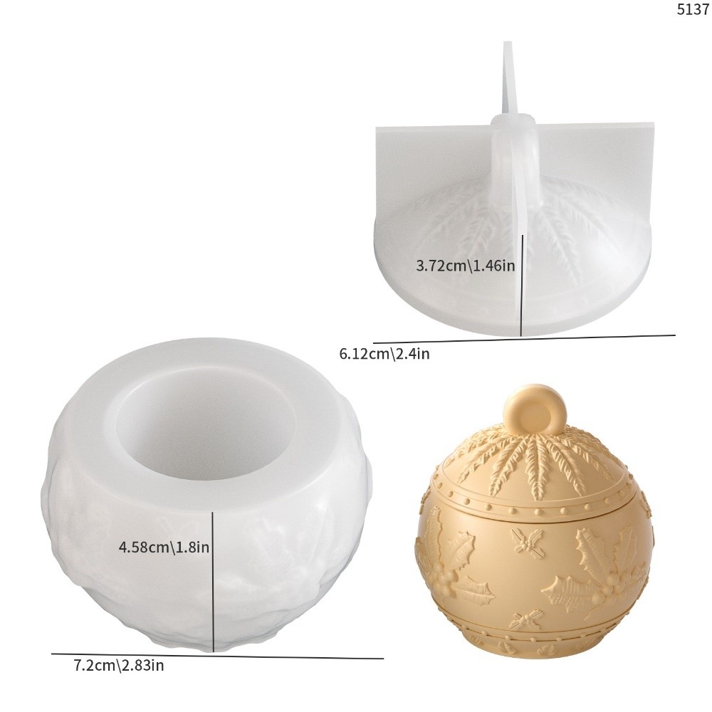 แม่พิมพ์เทียนซิลิโคนแบบใหม่ ลา - Candle Making Jars With Lids บทวิจารณ์และราคา
