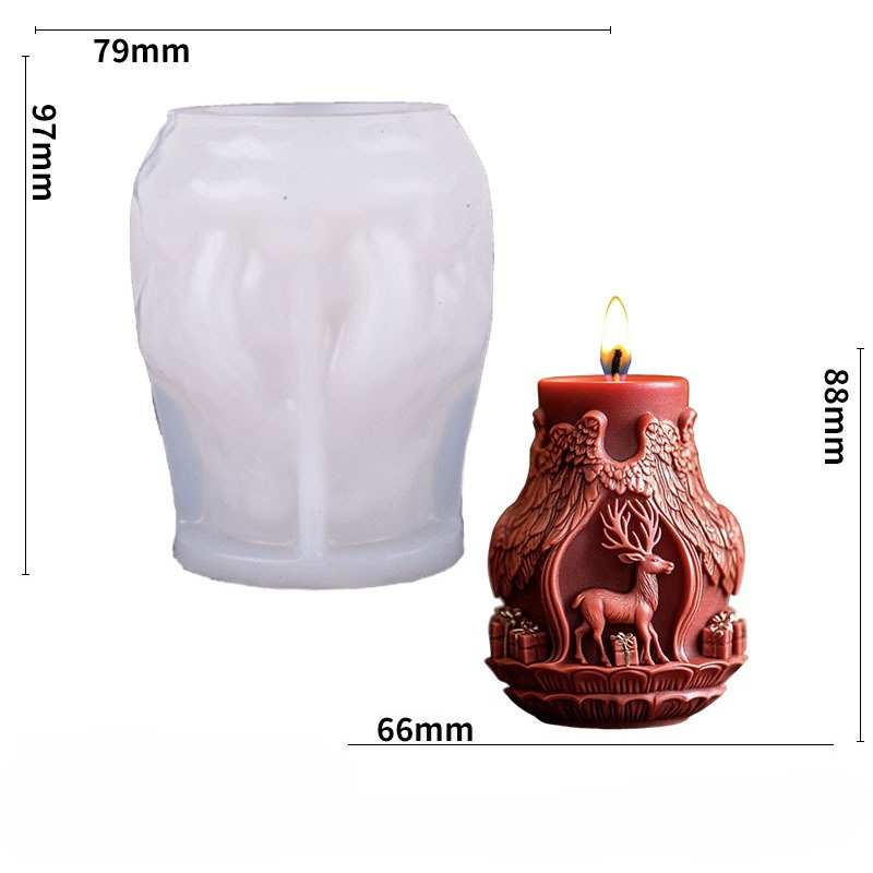 แม่พิมพ์ทำเทียนรูปซานตาคลอสและ - Candle Making Diy บทวิจารณ์และราคา