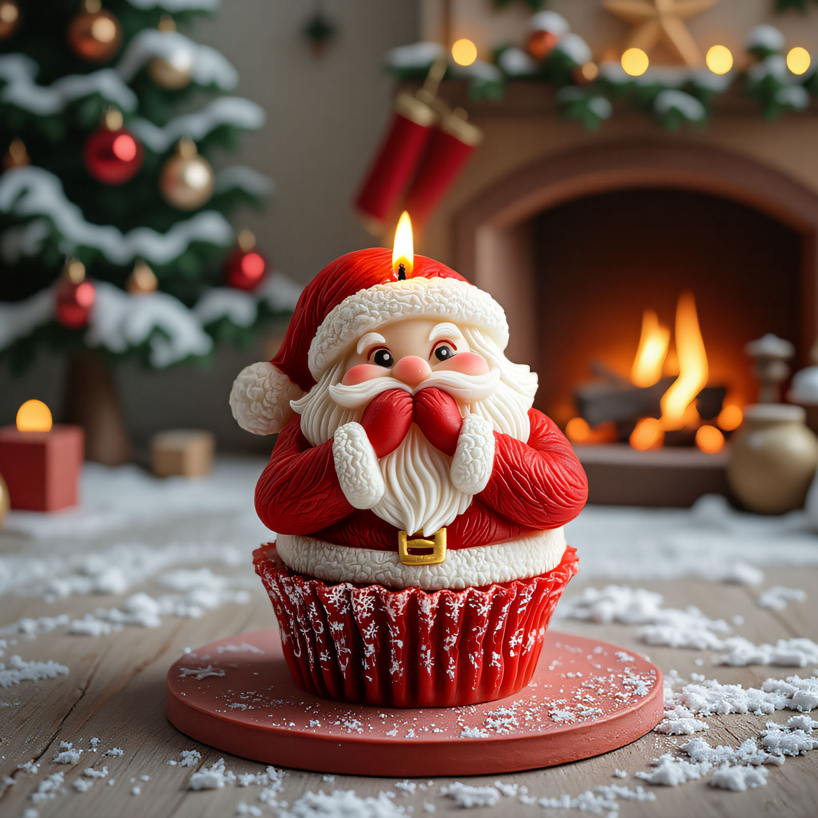 แม่พิมพ์ทำเทียนรูปซานตาคลอสและ - Candle Making Diy บทวิจารณ์และราคา