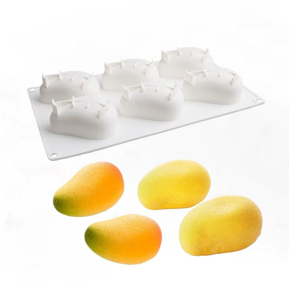 แม่พิมพ์เค้กรูปมะม่วง 6 ช่อง ป - Candle Making Factory บทวิจารณ์และราคา