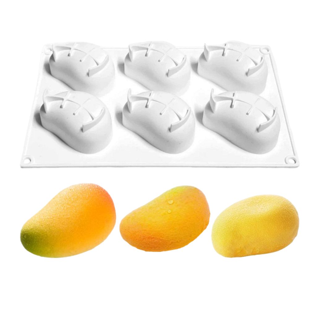 แม่พิมพ์เค้กรูปมะม่วง 6 ช่อง ป - Candle Making Factory บทวิจารณ์และราคา