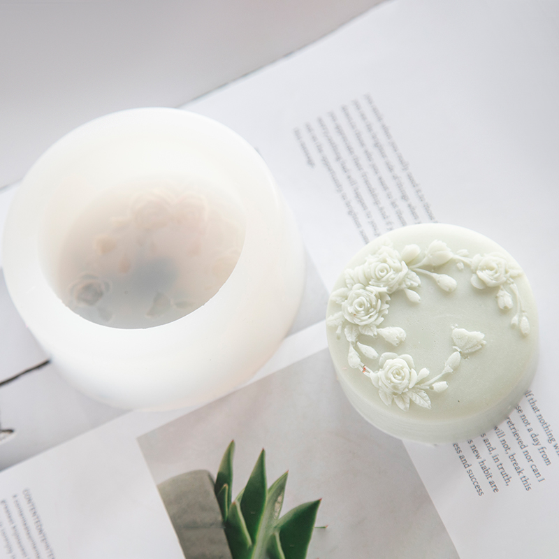 รอบรูปร่าง Rose ดอกไม้สบู่แฮนด - Candle Making Factory บทวิจารณ์และราคา