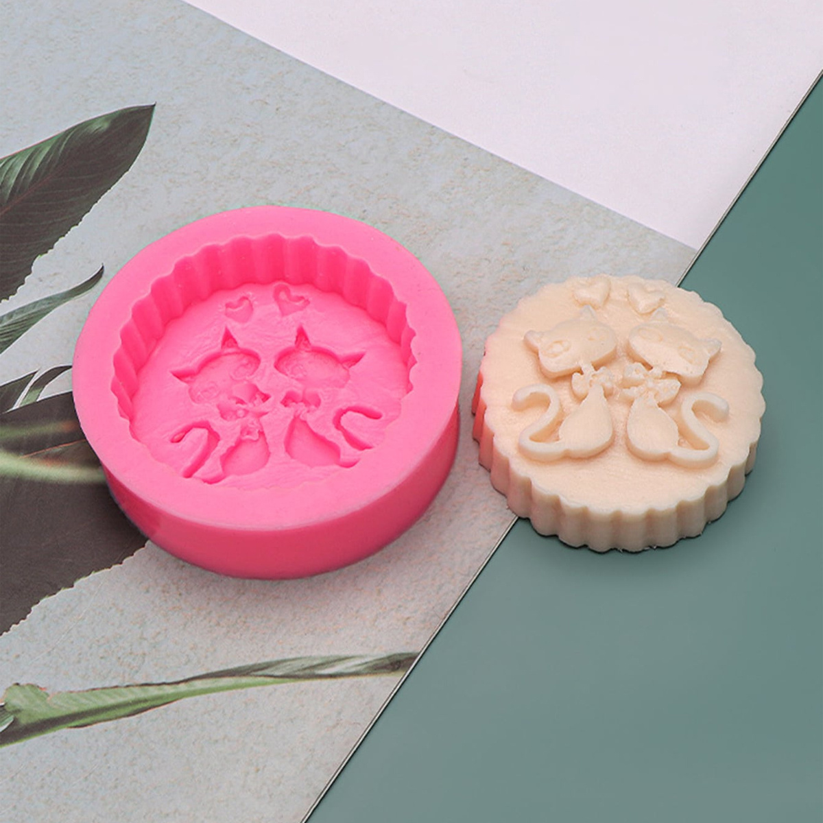 แม่พิมพ์สบู่ซิลิโคนรูปแมว 1 ชิ - Candle Making Easy บทวิจารณ์และราคา