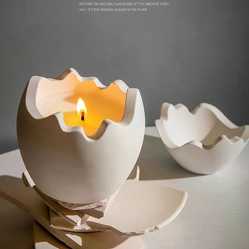แม่พิมพ์ซิลิโคนรูปทรงไข่สำหรับ - Candle Making Jars With Lids บทวิจารณ์และราคา