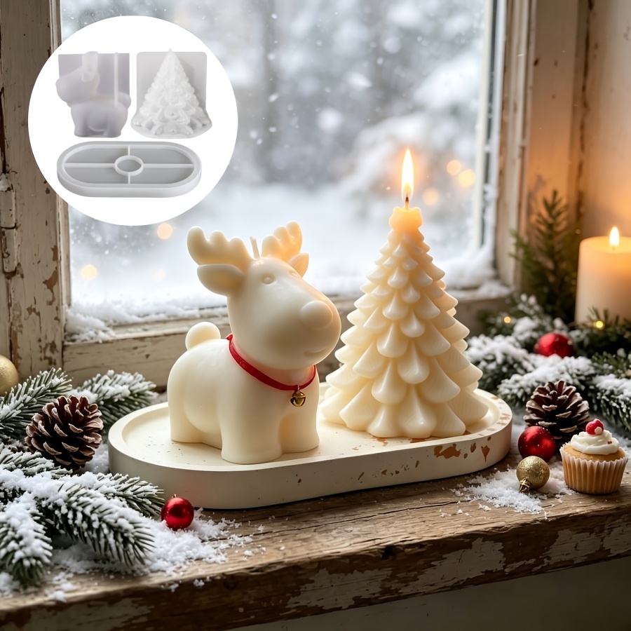 ชุดแม่พิมพ์ซิลิโคนดินเหนียว 3  - Candle Making Factory บทวิจารณ์และราคา