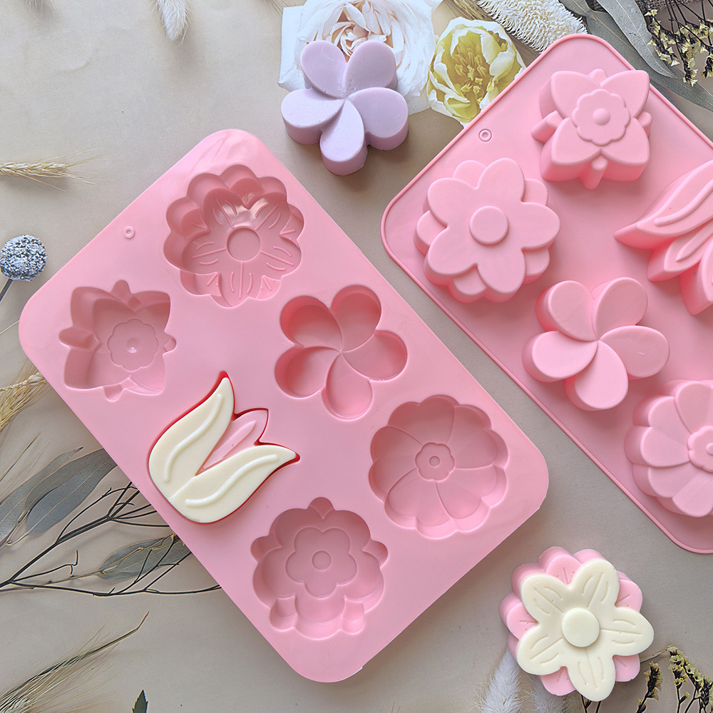 แม่พิมพ์ซิลิโคนรูปดอกไม้ แม่พิ - Candle Making Factory บทวิจารณ์และราคา