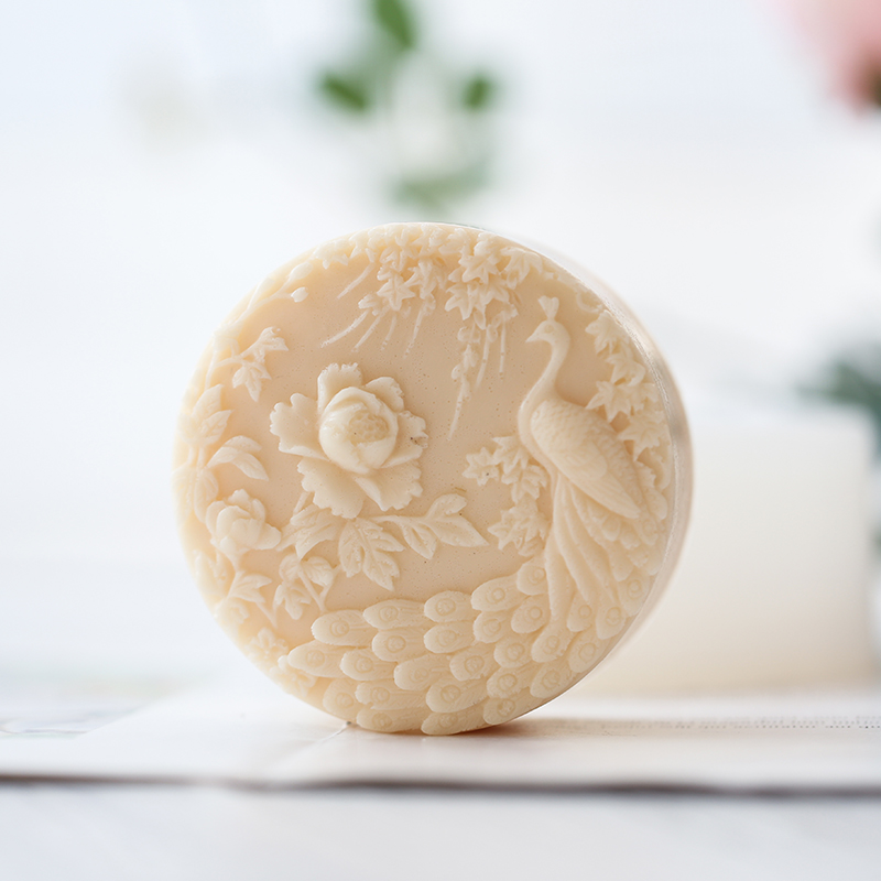 นกยูงดอกไม้รูปแบบซิลิโคนสบู่แม - Candle Making Factory บทวิจารณ์และราคา