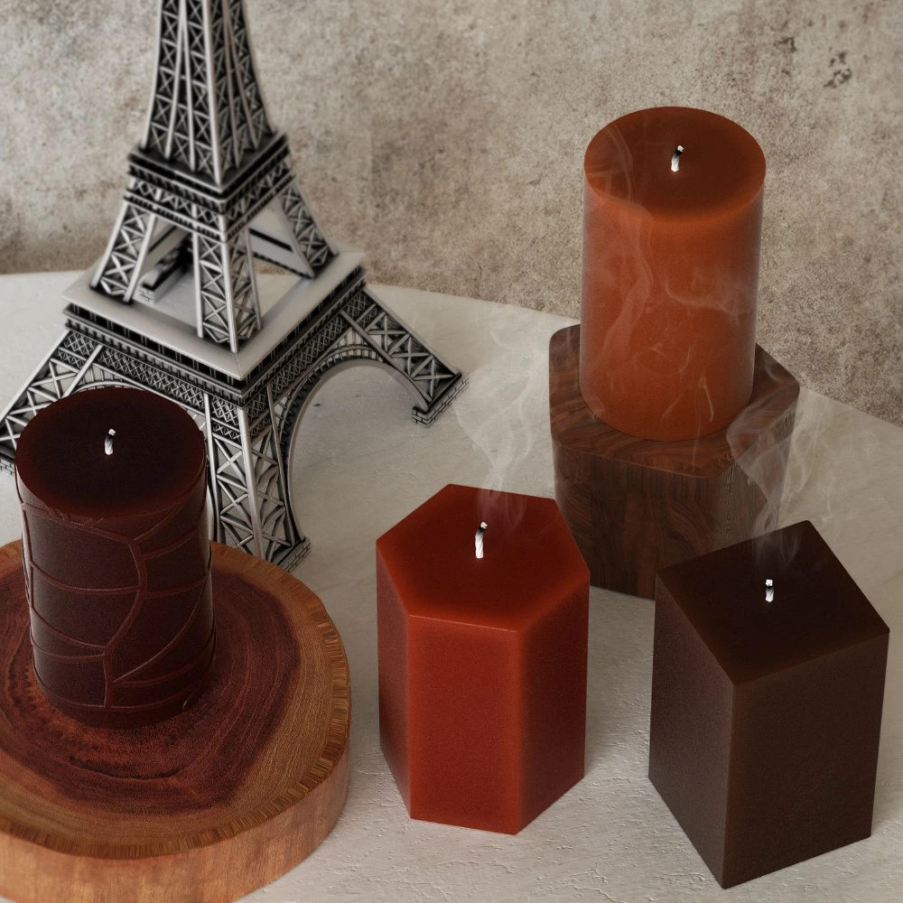 Simple ศิลปินเรขาคณิตรูปร่างเร - Candle Making Easy บทวิจารณ์และราคา
